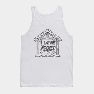 I Love Jesus Tank Top